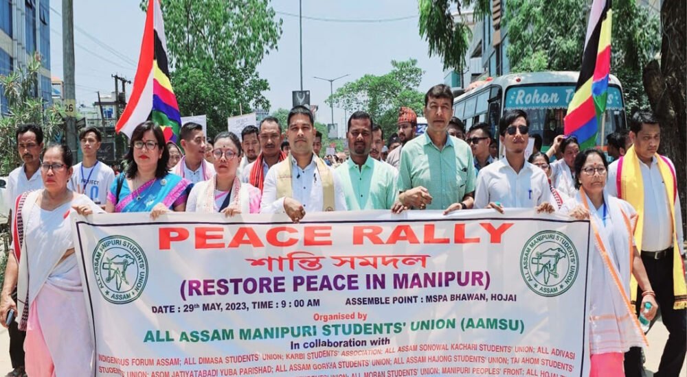 Restore Peace In Manipur